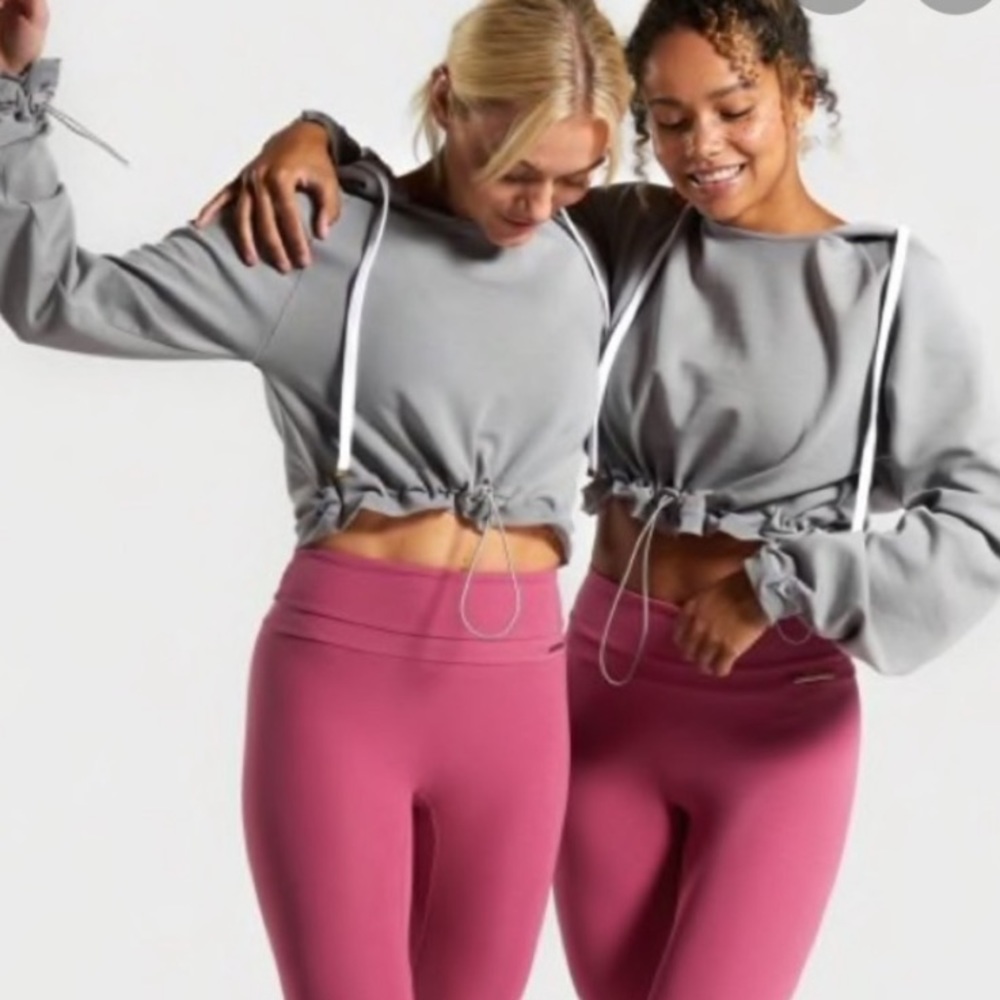 Gymshark x Whitney Simmons grey sweatshirt